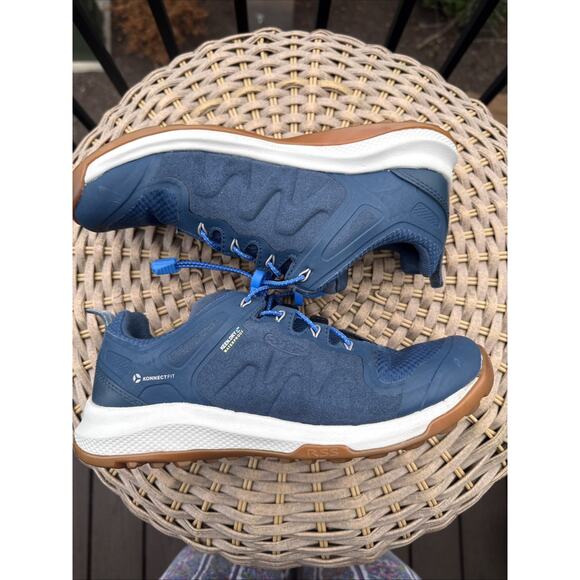 KEEN Konnectfit Waterproof Sneakers Size 8 EU 38.5 Women’s Blue Outdoor Walking - Picture 6 of 16